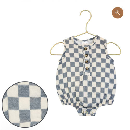 Cloud Muslin™ Bubble Romper - Miles