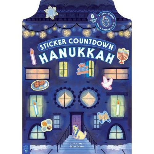 Sticker Countdown: Hanukkah - by Odd Dot (Hardcover)
