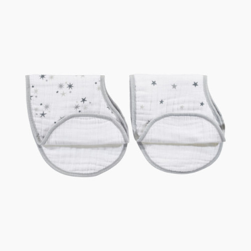 Aden + Anais Classic Cotton Muslin Burpy Bibs (2 Pack) - Twinkle
