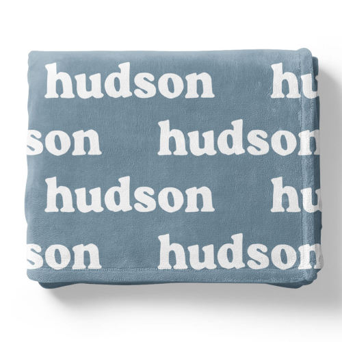 Baby Blues Personalized Color Blanket