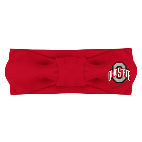 Ohio State Buckeyes Solid Hair Knot | College Baby