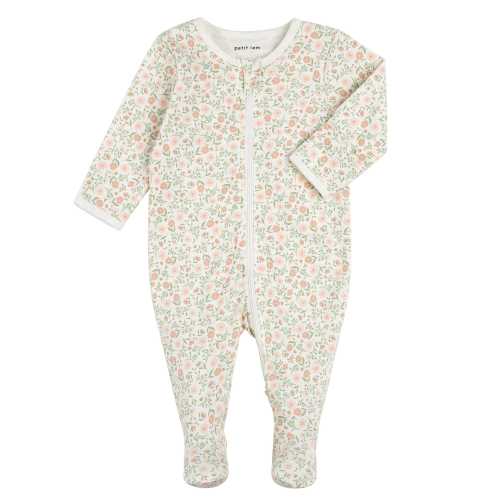 Pyjama Fleurs Lapins 0-12mois