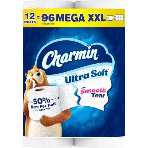 Charmin Ultra Soft Toilet Paper - 12 Mega XXL Rolls