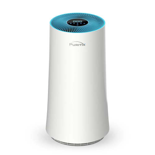 TOYTEXX HAP450 450 Sq Ft H13 True HEPA Air Purifier, White, Blue