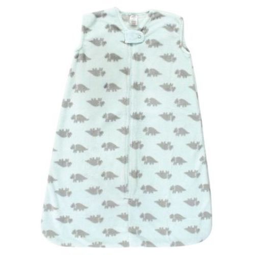 Hudson Baby Infant Boy Plush Sleeping Bag, Sack, Blanket, Sleeveless Triceratops