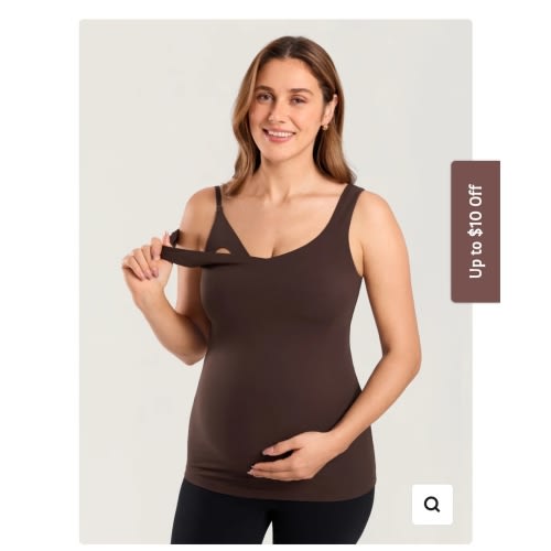 Natrelax® V Neck Nursing Tank Top