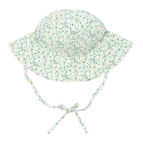 sea marsh floral sun hat