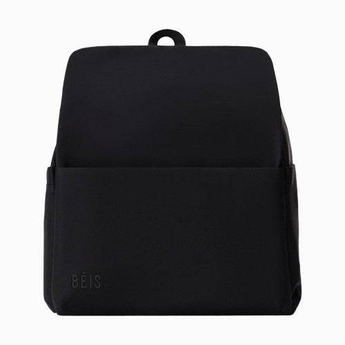 BEIS Travel The Everyday Diaper Backpack - Black, Nylon Twill