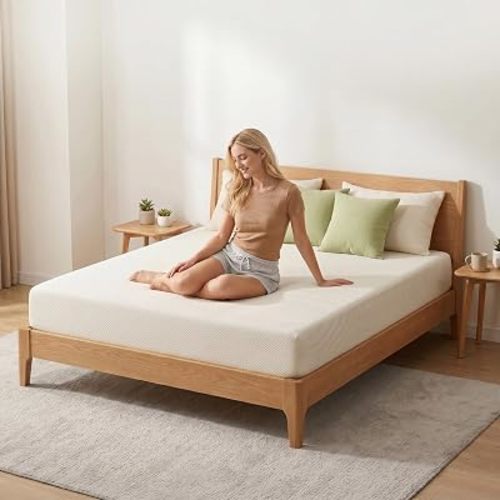 Full 6 Inch Twin Memory Foam Mattress [New Version], Fiberglass Free, Pressure Relief with Medium Firm Support, Zoned Pressure Relief, Certified Safe Foams & Fabric, Mattress in A Box