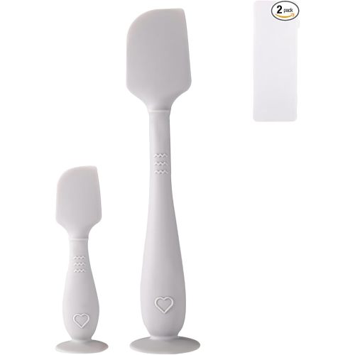 2pcs Baby Diaper Cream Spatula (Grey)