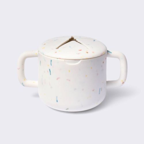 Snack Cup Confetti Speckle - Cream - Cloud Island™