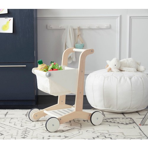 Wooden Shopping Cart