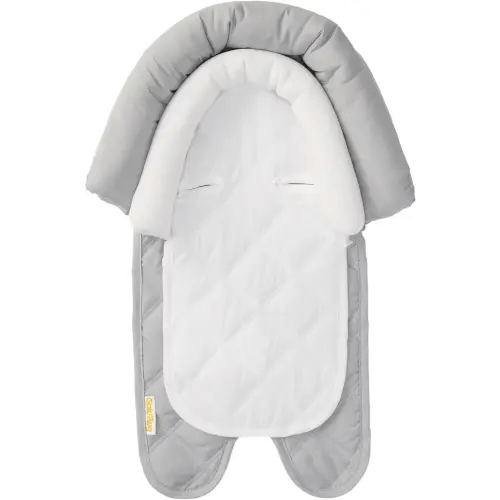 GoldBug Baby & Toddler 2-in-1 Car Seat Head Support - Grey