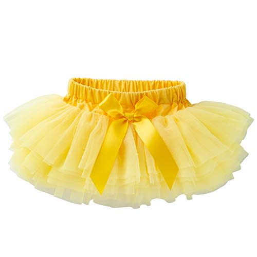 Anbaby Baby Girls Soft Tutu Skirt Toddler Ruffled Pants Diaper Cover