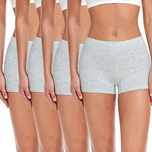 Women's Boyshorts Cotton Underwear 4 Pack