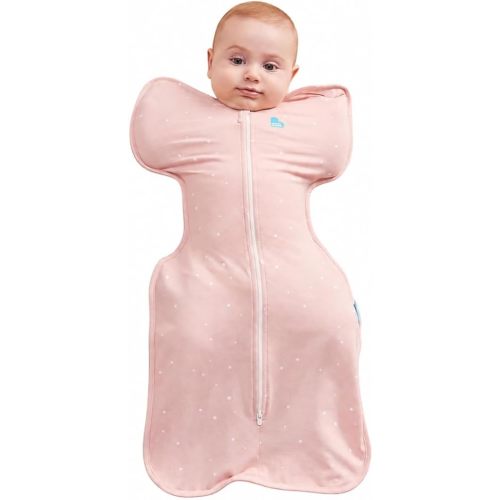 Love to Dream Swaddle UP, Medium 13-19 lbs, Powder Pink Twinkle
