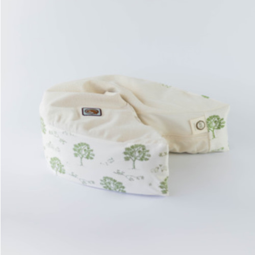 organic nesting pillow in central park