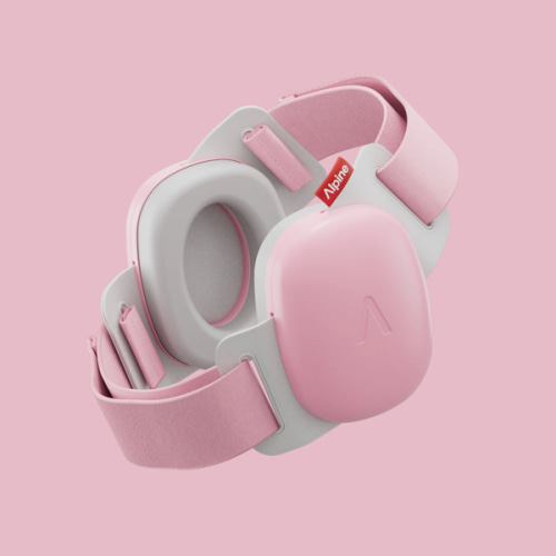 ROSE PINK Muffy Baby Comfort Baby Ear Protection | Alpine