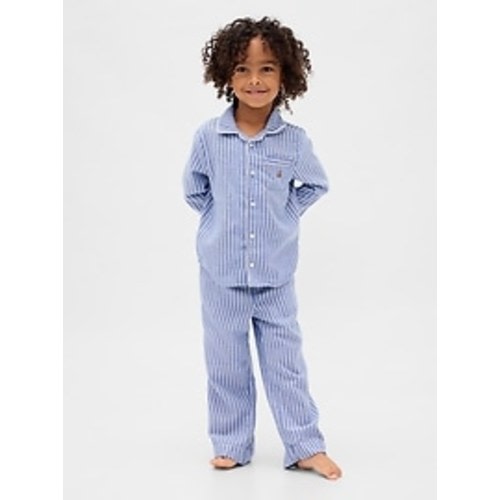 Baby & Toddler Recycled Flannel PJ Set | Gap