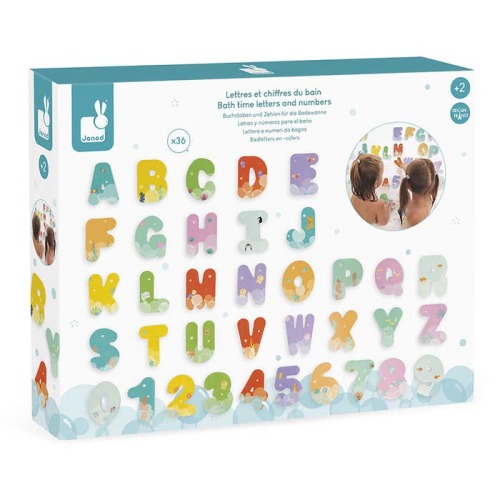 Bath Time Letters & Numbers