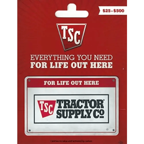 Tractor Supply Company Gift Card