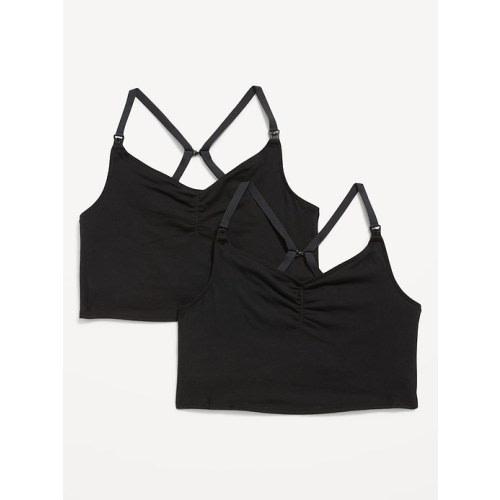 Camisole d’allaitement à soutien-gorge intégré de Maternité (paquet de&nbsp;2) | Old Navy
