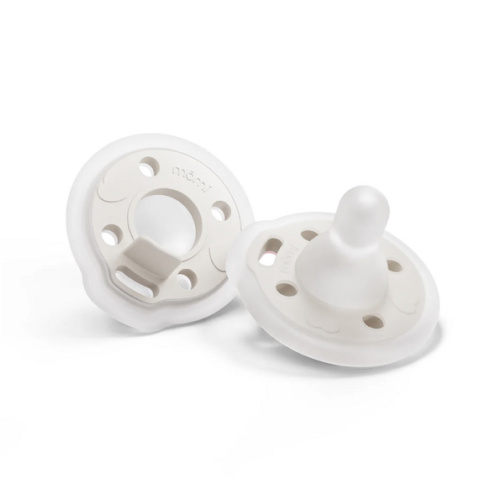 babypace breast-like pacifier 0-12 mo single - pearl | mōmi