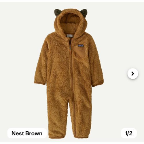 Patagonia Baby Furry Friends Fleece Bunting