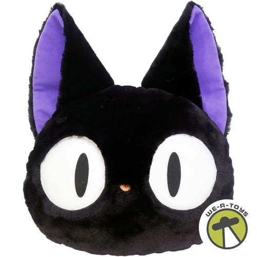 Kikis Delivery Service Jiji Nakayoshi Cat Plush Flat Sun Arrow