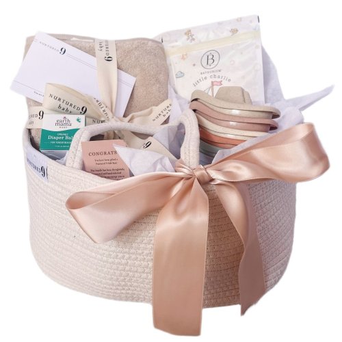 New Baby Bathtime Gift Basket — NURTURED 9