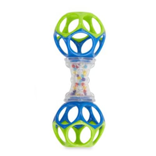 Oball™ Shaker™ - BLUE/GREEN - BABY RATTLE