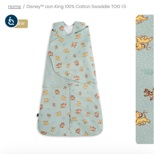 Lion King Swaddle | Newborn | HALO