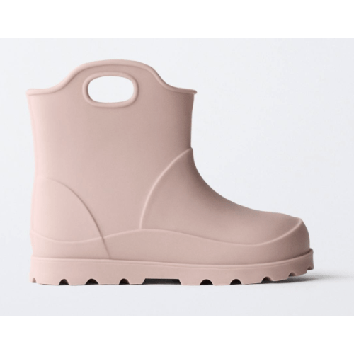 PINK RAIN BOOTS - Green | ZARA United States