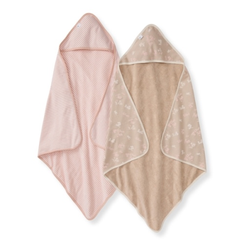 Little Ducks Organic Cotton Hooded Towels 2 Pack