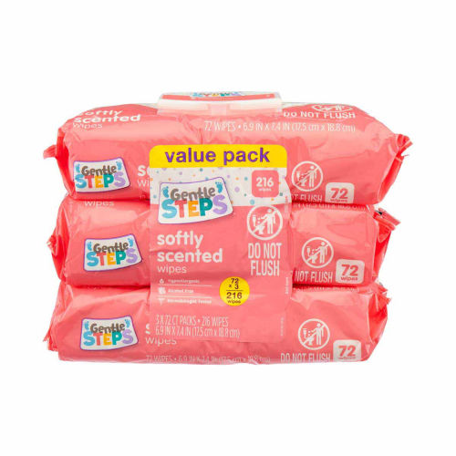 Buy Gentle Steps Softly Scented Wipes, Value Pack, 216 ct from Dollar General - Instore