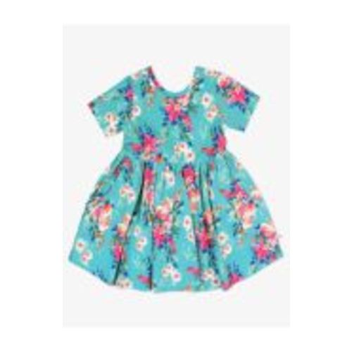 Short Sleeve Knit Twirl Dress | RuffleButts & RuggedButts