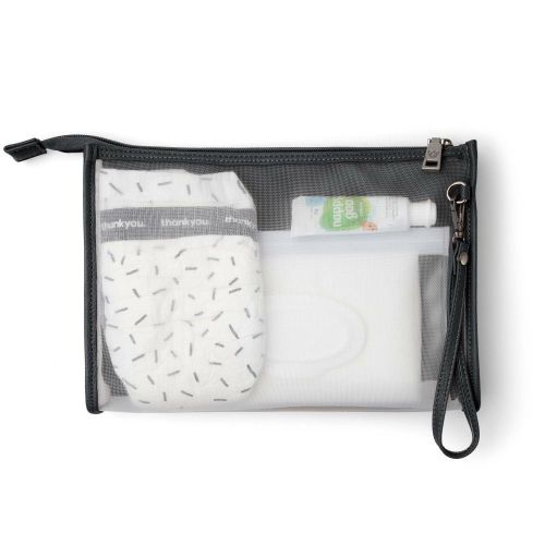 Felix + Stone Grab & Go Nappy Clutch Black