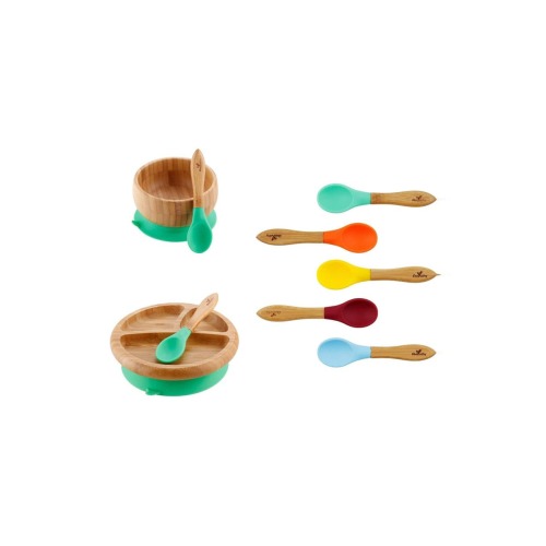 The Rainbow Baby Feeding Gift Set