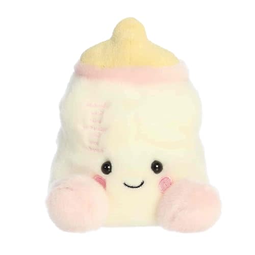 Aurora Palm Pals 5" Thea Baby Bottle Adorable Plush | Bean-filled understuffed bodies with collectible personalities