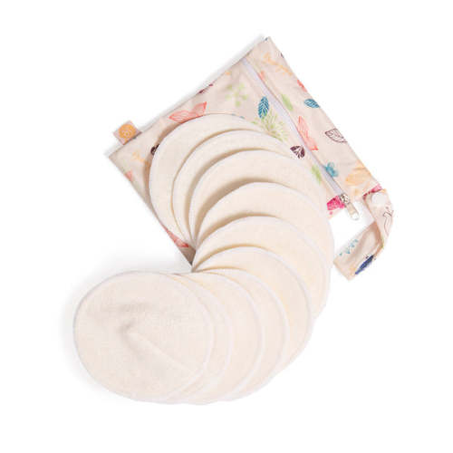 Organic Bamboo Nursing Pads (10-Count)