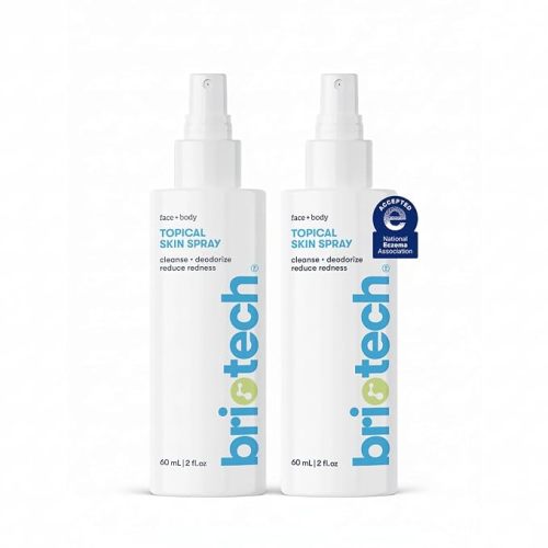 BRIOTECH Hypochlorous Acid Spray for Face and Body, 8.5 oz, 1 Pack