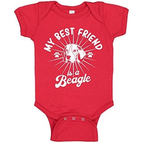 My Best Friend is A Beagle Baby Bodysuit/Toddler T-Shirt Dog Clothing Gift