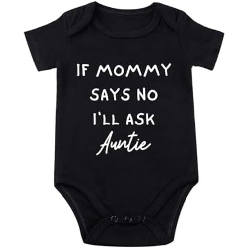 I Love My Auntie Baby Bodysuit Auntie Bodysuit for Baby Boy Aunties Bestie Babies Clothes