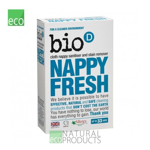 Bio-D Nappy Fresh Cloth Nappy Sanitiser & Stain Remover 500g