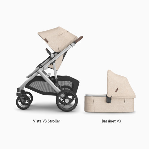 UPPAbaby Vista V3 Stroller & V3 Bassinet Bundle - Declan