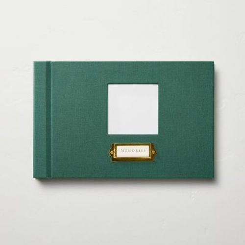 48 Page Unruled Memory Book Green - Hearth & Hand™ with Magnolia