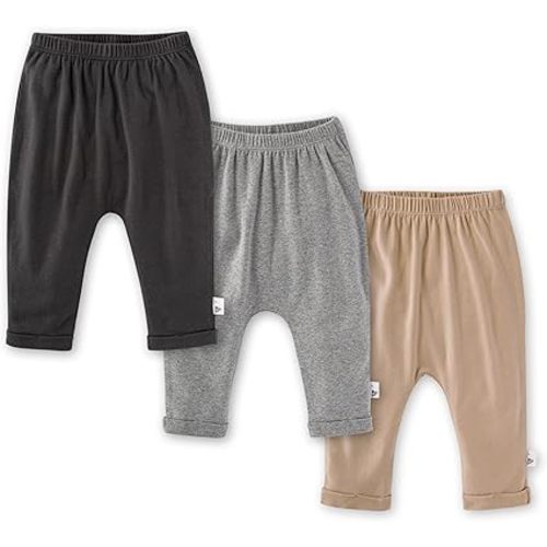 Burt's Bees Baby Knit Jogger Pants, Baby Sweatpants, 100% Organic Cotton Infant Bottoms