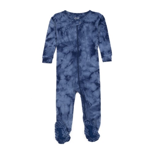 Footed Cotton Pajamas Matching Family Coordinated Tie Dye Prints