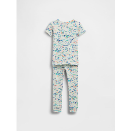 Baby & Toddler Organic Brushed Cotton Dino PJ Set
