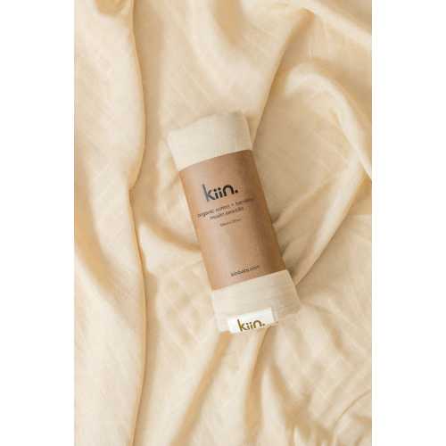 Organic Muslin Swaddle - Oat – Kiin ®